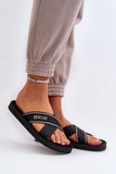 Stylish Women's Intertwining Strap Flip-Flops for Summer