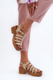 Elegant Adjustable Leather Sandals for Summer Comfort