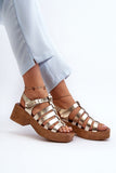 Elegant Adjustable Leather Sandals for Comfortable Summer Wear
