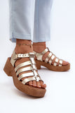 Elegant Adjustable Leather Sandals for Comfortable Summer Wear