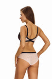 Elegant Lace and Microfiber Classic Panties