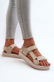 Comfortable Women's Velcro Platform Sandals for Summer
