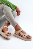 Comfortable Women's Velcro Platform Sandals for Summer
