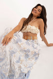Colorful Ruffle Maxi Skirt for Everyday Comfort