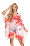 Lightweight Patterned Chiffon Tunic for Beach and Beyond