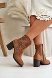 Elegant Women's Zipper Boots with Slim Heel for Style & Comfort