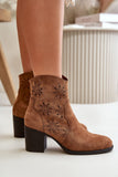 Elegant Women's Zipper Boots with Slim Heel for Style & Comfort