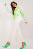 Colorful Printed Sweater and Pants Set for Everyday Wear
