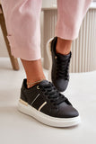 Chic Mirrored Platform Sneakers for Trendy Everyday Style