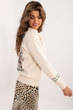 Stylish Insulated Women's Sweatshirt with Colorful Print
