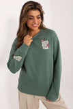 Stylish Insulated Women's Sweatshirt with Colorful Print