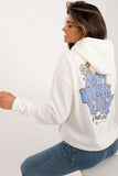 Casual Hoodie with Large Back Print and Kangaroo Pocket