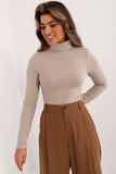 Casual Turtleneck Blouse for Everyday & Office Wear