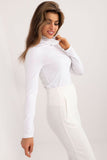 Casual Turtleneck Blouse for Everyday and Work Wear