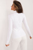 Casual Turtleneck Blouse for Everyday and Work Wear
