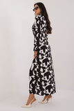Eco-Friendly Oversized Shirt Dress with Elegant V-Neckline
