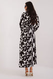 Eco-Friendly Oversized Shirt Dress with Elegant V-Neckline