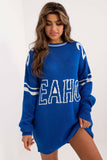 Long Printed Women's Sweater for Casual Everyday Style