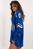 Long Printed Women's Sweater for Casual Everyday Style