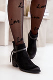 Elegant Suede Boots with Fleece Lining and Zipper Closure