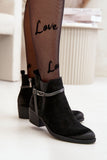 Elegant Suede Boots with Fleece Lining and Zipper Closure