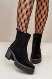 Eco Suede Ankle Boots with Insulated Comfort & Zipper Closure