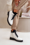 Eco-Leather Women's Boots with Warm Fleece Lining and Zip Closure