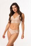 Elegant Women's Everyday Lace-Trimmed Basic Panties