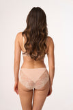 Elegant Women's Everyday Lace-Trimmed Basic Panties