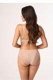 Elegant Lace Women's Panties in Beige for All-Day Comfort