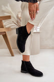 Delicate Eco Suede Ankle Boots with Easy Zipper Closure