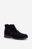Delicate Eco Suede Ankle Boots with Easy Zipper Closure