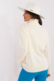 Textured Women's Turtleneck Sweater for Casual Wear