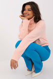 Textured Women's Turtleneck Sweater for Everyday Wear