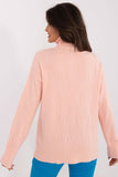 Textured Women's Turtleneck Sweater for Everyday Wear