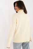 Textured Women's Turtleneck Sweater for Casual Wear