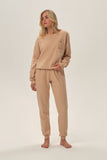 Cozy Christmas-Themed Women's Insulated Tracksuit
