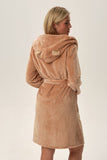 Plush Wrap Bathrobe for Cozy Evenings and Mornings