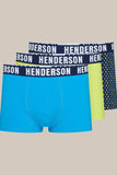 Colorful Fitted Men's Boxers - 3-Pack Cotton Underwear
