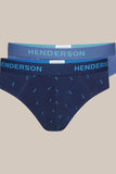 Lighthouse Print Men's Briefs - Two-Pack Set