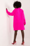 Turtleneck Mini Dress with Smooth Texture for Everyday Style