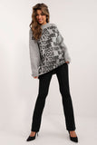 Printed Long Sweater for Casual Everyday Style