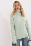 Textured Turtleneck Sweater for Everyday Casual Wear