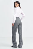 Elegant Bootcut Women's Fit Pants with Tennis Stripes