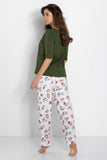 Elegant Women's 2-Piece Pajama Set for Comfort & Style