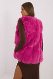 Soft Polyester Fur Vest with Pockets for Everyday Wear