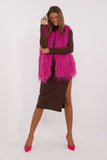 Casual Polyester Fur Vest for Everyday Elegance