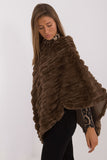 Versatile Textured Poncho for Everyday Style and Comfort