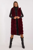 Elegant Fur Vest with Hood for Chic Winter Style