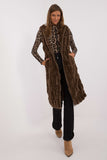 Elegant Faux Fur Vest with Hood for Winter Wear